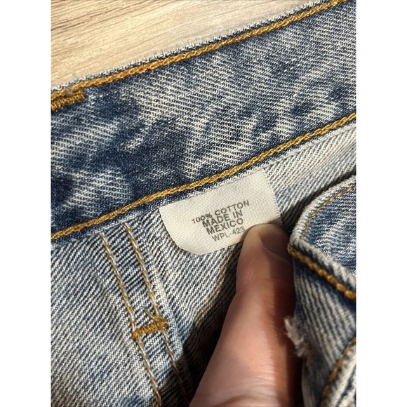 Levis 501 Jeans Mens 36x32 Made in Mexico‎ Blue Button Fly Medium Wash Denim - Picture 3 of 7